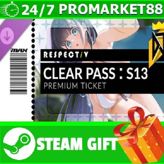 ⭐️ DJMAX RESPECT V CLEAR PASS  S13 PREMIUM TICKET STEAM