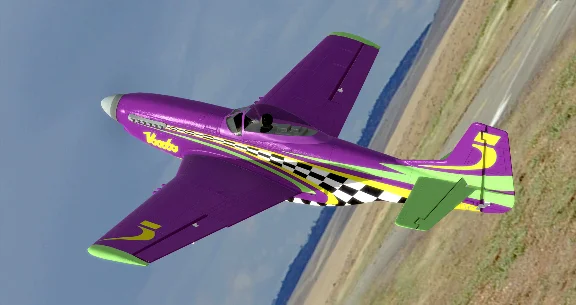 RealFlight Evolution - E-flite UMX P-51D Voodoo DLC