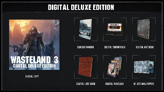 ✅💙WASTELAND 3 DIGITAL DELUXE EXTRAS💙STEAM GIFT🤖AUTO