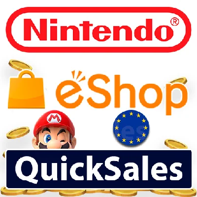 NINTENDO eShop🍄25•50•75 EUR🔵EUROPE GIFT KEY CODE ЕВРО
