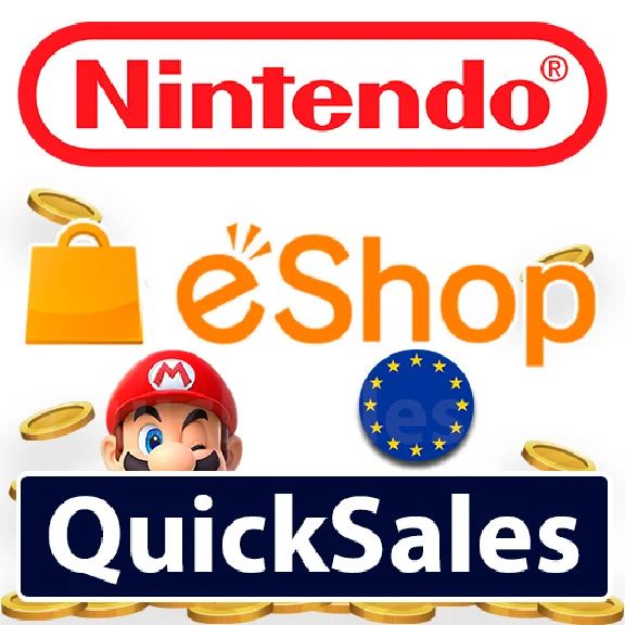 NINTENDO eShop🍄25•50•75 EUR🔵EUROPE GIFT KEY CODE ЕВРО
