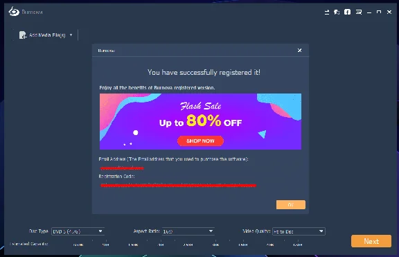 ✴️ Aiseesoft Burnova 🔑 1 Year Registration Code Key 🚀
