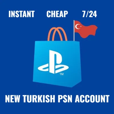 🔥NEW TURKISH Playstation/PSN ACCOUNT ⭐ TURKEY REGION✔️