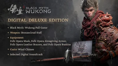 BLACK MYTH: WUKONG DELUXE⚡️STEAM🔥GLOBAL+RU🔑KEY🌍