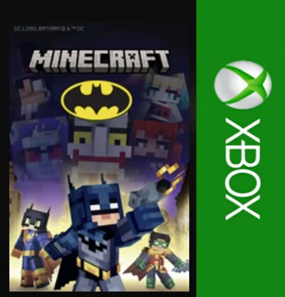☑️⭐Minecraft Batman XBOX⭐Buy it u⭐☑️