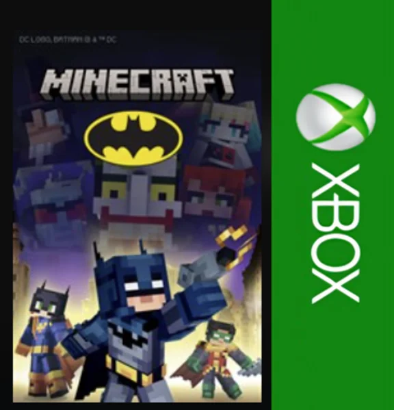 ☑️⭐Minecraft Batman XBOX⭐Buy it u⭐☑️