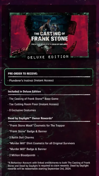THE CASTING OF FRANK STORE - DELUXE 🟢STEAM - NO QUEUE