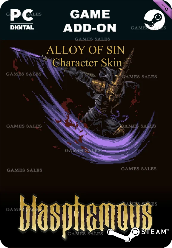 ✅💙BLASPHEMOUS - ´ALLOY OF SIN´ CHARACTER SKIN💙STEAM