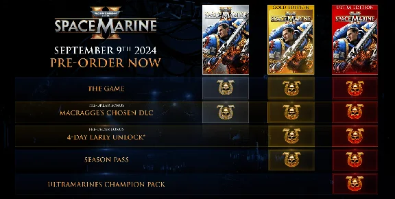 💥Warhammer 40,000: Space Marine 2 ⚪ EPIC GAMES 🔴TR🔴