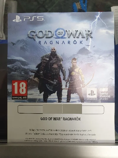 God of War Ragnarok PS5 (русский) RU/EU
