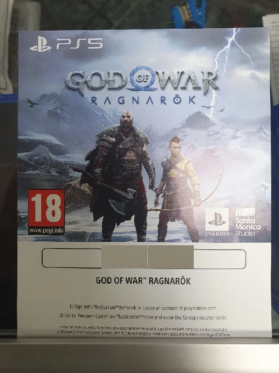 God of War Ragnarok PS5 (русский) RU/EU