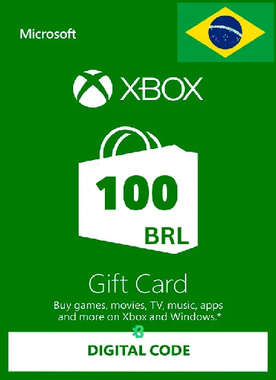 Xbox 100 BRL ✅ Xbox R$100 (Stockable - Brazil) 👌