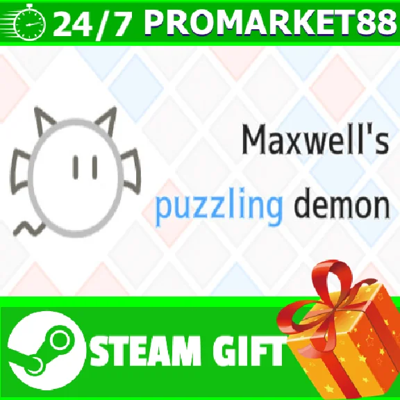 ⭐️ALL COUNTRIES⭐️ Maxwell s puzzling demon STEAM GIFT