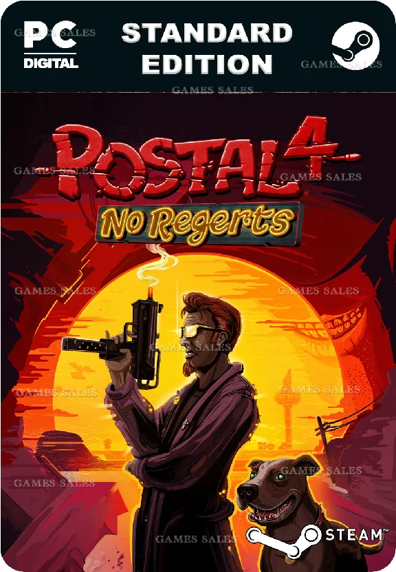 ✅💙POSTAL 4: NO REGERTS💙STEAM GIFT🤖AUTODELIVERY🤖