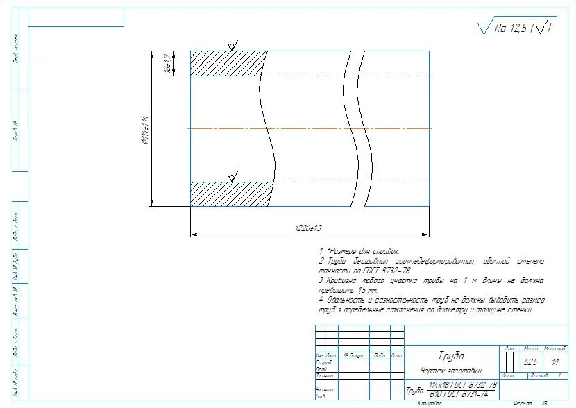 Route maps, operational maps, pipe details