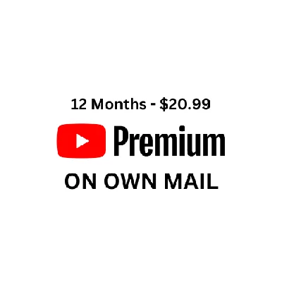 ⭐Youtube Premium 1m/3m/12m Individual on Your Own Mail⭐