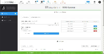 🔝 Аккаунты БоссЛайк. 1/3/5/10/15/20 K баллов BossLike