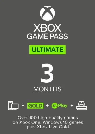Xbox/PC Game Pass Ultimate (3 months)