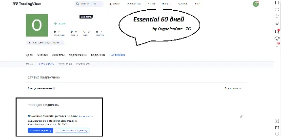 🟢 TradingView ESSENTIAL • Original 60 days 🟢 ANTIBAN