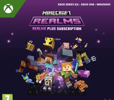 ☑️⭐Minecraft Realms Plus XBOX⭐ buy it you⭐☑️.
