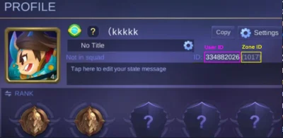 💎Mobile Legends diamonds - Donation  by ID GLOBAL 🎮