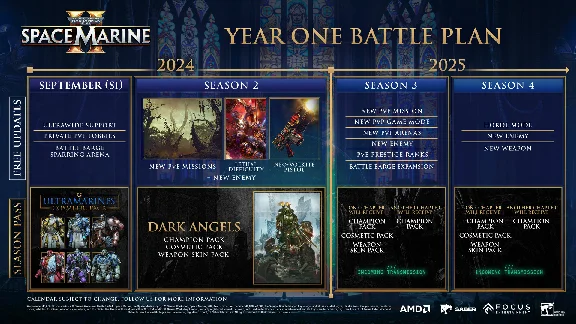 🔥 Warhammer 40000 Space Marine 2 - ОНЛАЙН STEAM