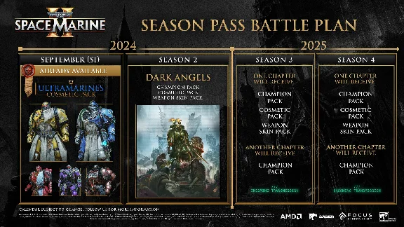 Warhammer 40,000: Space Marine 2 - Season Pass DLC