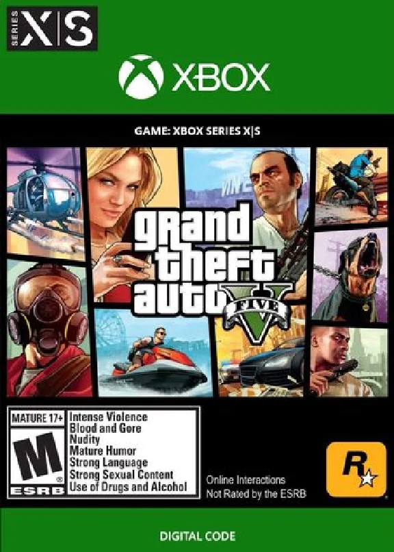 Grand Theft Auto V Xbox Series X|S (2022) Code 🔑 🌍
