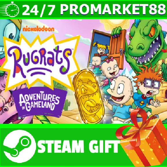 ⭐️ALL COUNTRIES⭐️ Rugrats Adventures in Gameland STEAM