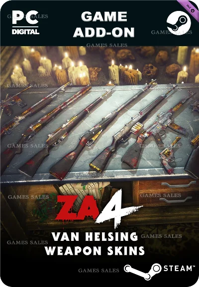 ✅💙ZOMBIE ARMY 4: VAN HELSING WEAPON SKINS💙STEAM GIFT