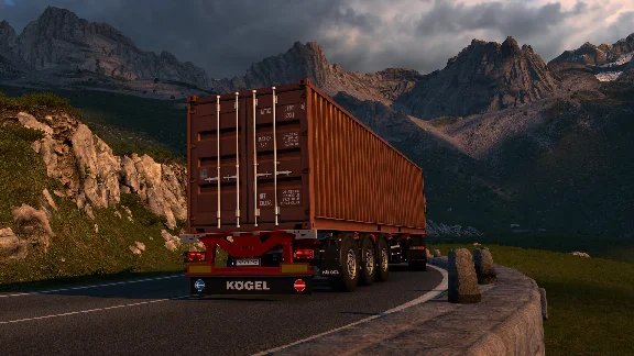 Euro Truck Simulator 2 - Kögel Trailer Pack DLC