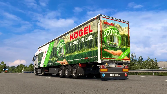 Euro Truck Simulator 2 - Kögel Trailer Pack DLC
