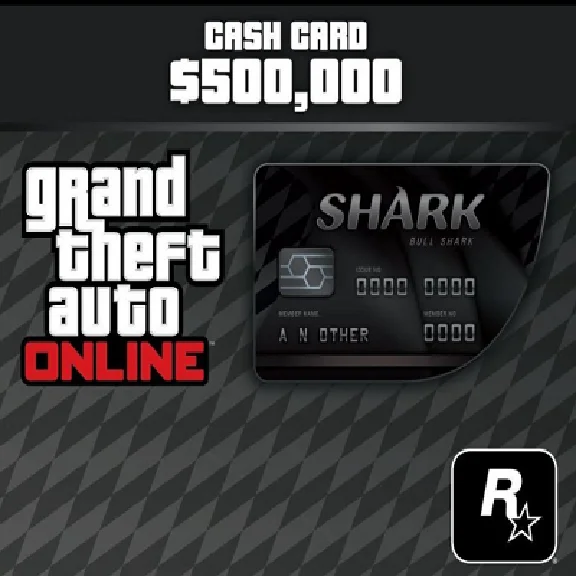 GTA ONLINE: BULL SHARK CASH CARD 500,000$ ✅(PC KEY)
