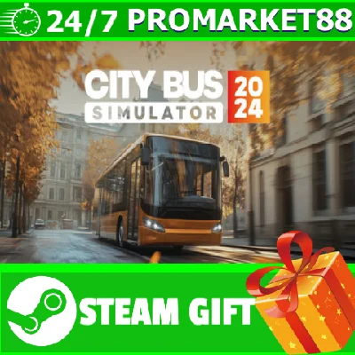 ⭐️ALL COUNTRIES⭐️ City Bus Simulator 2024 STEAM GIFT