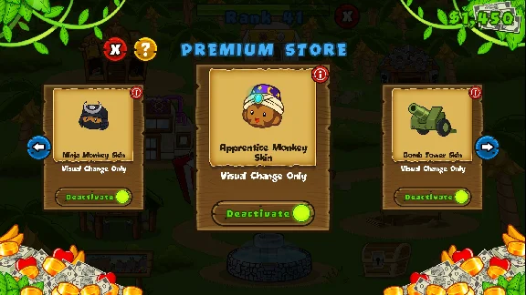 ✅💙BLOONS TD 5 - MYSTICAL APPRENTICE MONKEY SKIN💙STEAM