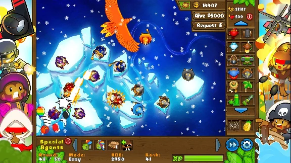 ✅💙BLOONS TD 5 - MYSTICAL APPRENTICE MONKEY SKIN💙STEAM
