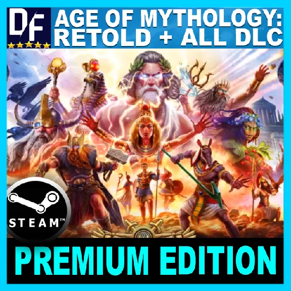 ・AGE OF MYTHOLOGY: RETOLD・PREMIUM・ALL DLC・STEAM ACCOUNT