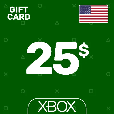 ⭐️Карта Пополнения Xbox 25$ (USD) США