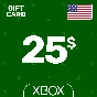 ⭐️Карта Пополнения Xbox 25$ (USD) США
