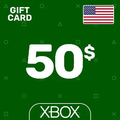 ⭐️Карта Пополнения Xbox 50$ (USD) США