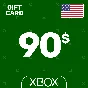 ⭐️Xbox Top Up Card 90$ (USD) USA