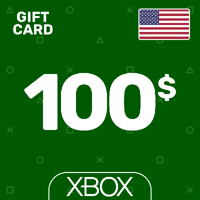 ⭐️Карта Пополнения Xbox 100$ (USD) США