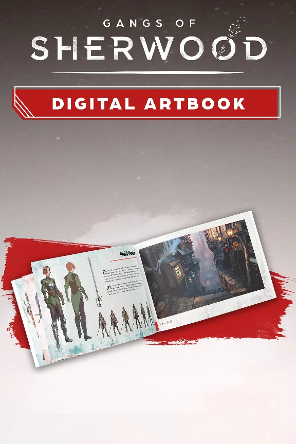 🎮Gangs of Sherwood - Digital Artbook 💚XBOX 🚀Fast