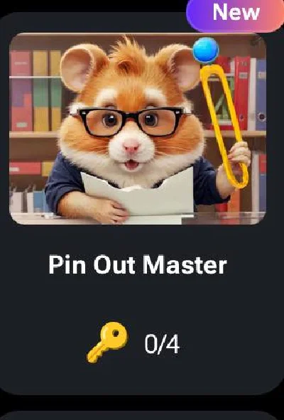 🐹 🔑Pin Out Master | KEYS FOR CODES FOR HAMSTER KOMBAT