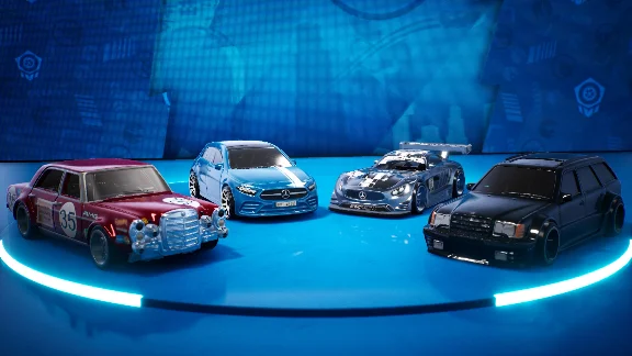 HOT WHEELS UNLEASHED 2  MercedesBenz Pack
