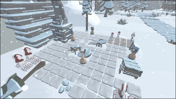 Chess Knights Viking Lands