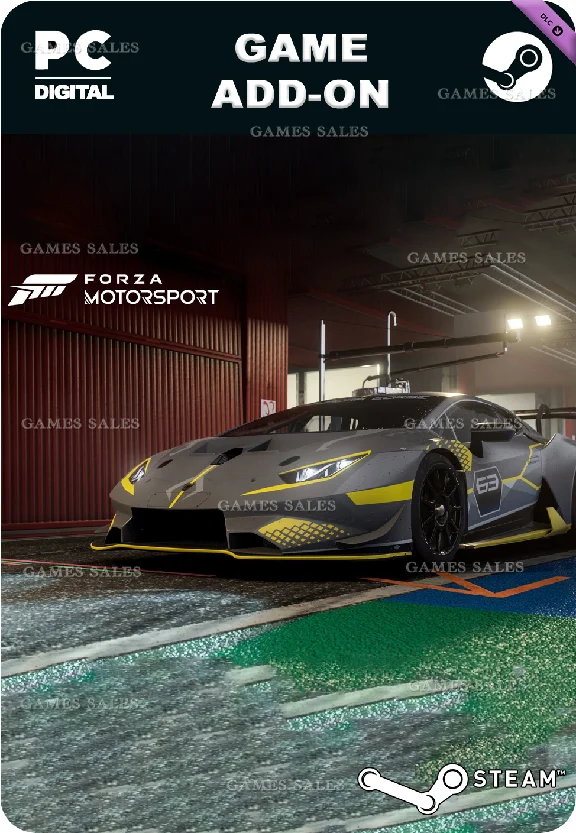 ✅💙FM 2018 LAMBORGHINI #63 SQUADRA CORSE HURACÁN SUPER