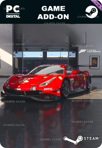 ✅💙FM 2019 FERRARI #62 RISI COMPETIZIONE 488 GTE💙STEAM