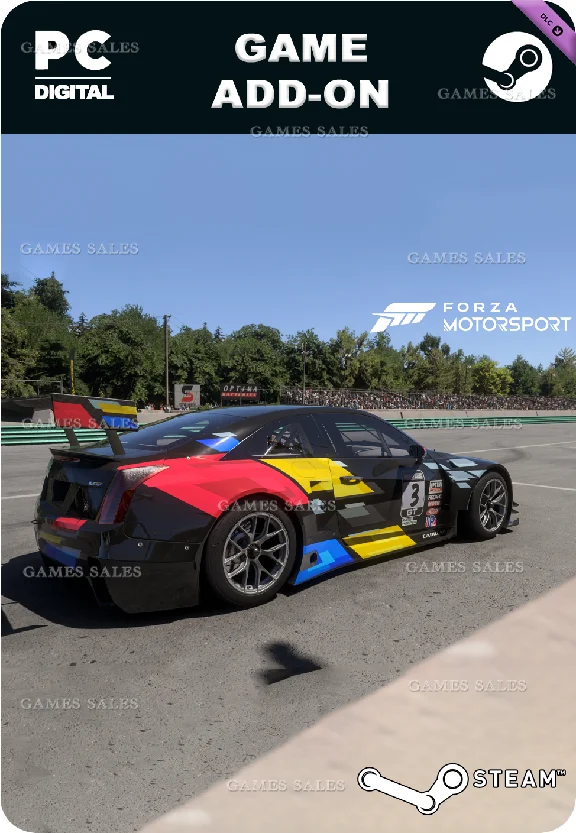 ✅💙FM 2015 CADILLAC #3 CADILLAC RACING ATS-V.R💙STEAM