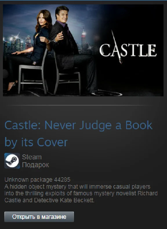 Castle: Never Judge a Book by its Cover (Steam Gift ROW
